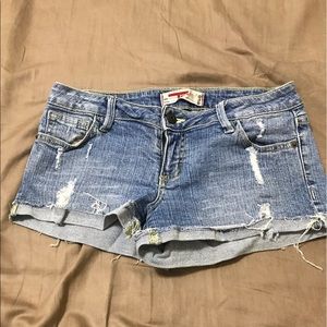 Jean shorts